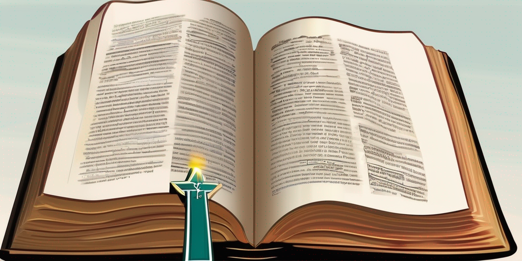 Unveiling the Magic of One-Page Summaries: A Guide to Bible Study with AmazingWords