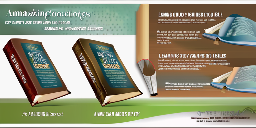 Why AmazingWords' Study Guides are the Perfect Learning Tool for the Bible