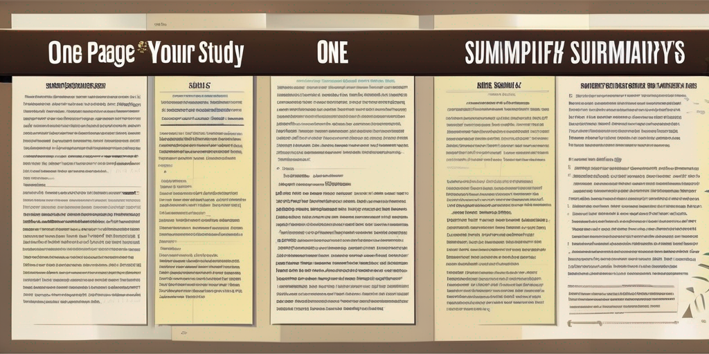 Simplify Your Bible Study: One-Page Summaries with AmazingWords