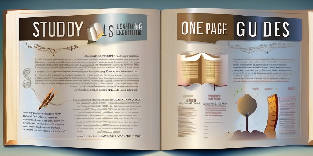 Simplifying Bible Learning with One-Page Study Guides