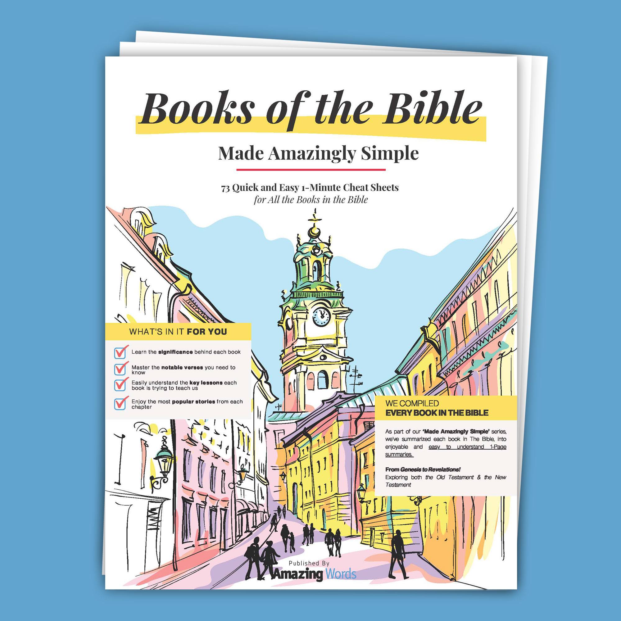 Print)　Made　The　Bible:　of　Simple　–　(Instant　Download　Books　Amazingly